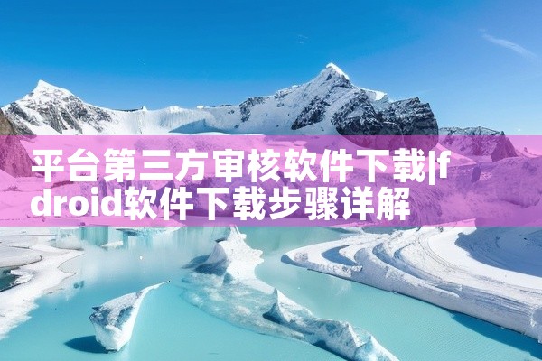 平台第三方审核软件下载