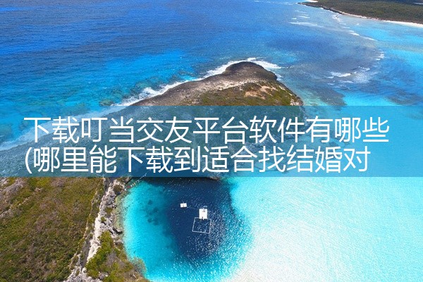 下载叮当交友平台软件有哪些